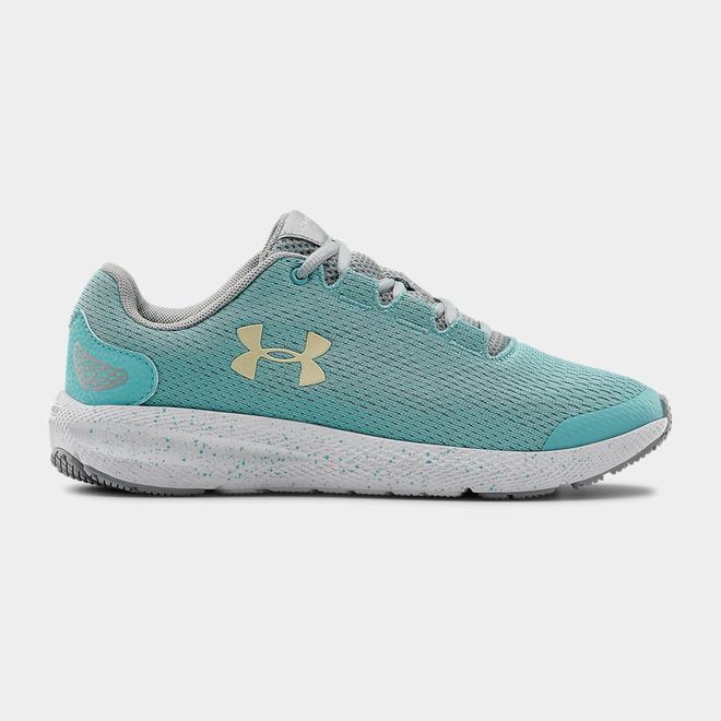 Under Armour Charged Pursuit 2 - Chlapcenske Bezecke Topanky - Modre/Siva